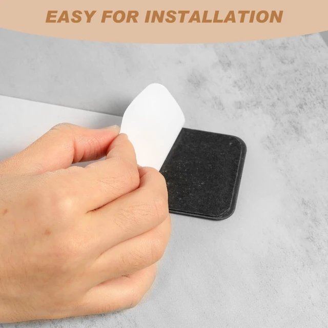 Alt view image 3 of 7 - 4 Pcs Metal Magnetic Strips for Wall Adhesive Backing Memo Strip Black Bulletin Board with 10 Pcs Magnets for Home Office (26 x 300 mm)