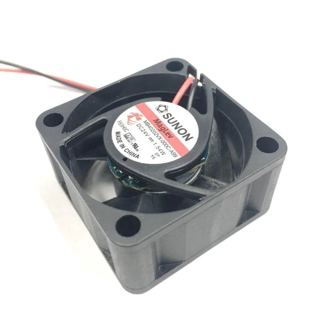 Alt view image 8 of 8 - Sunon MB40202VX-000C-A99 4cm 4020 40X40X20mm Fan DC 24V 1.54W Server 3D Cooling Fan