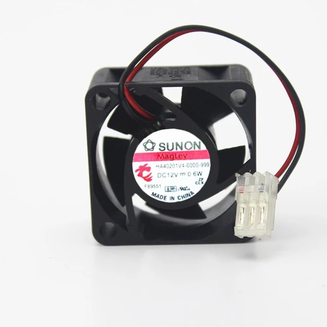 Alt view image 3 of 4 - 1pcs HA40201V4-0000-999 ultra-quiet fan 4020 40mm DC 12V 0.6W 2Wire Cooling Fan for SUNON