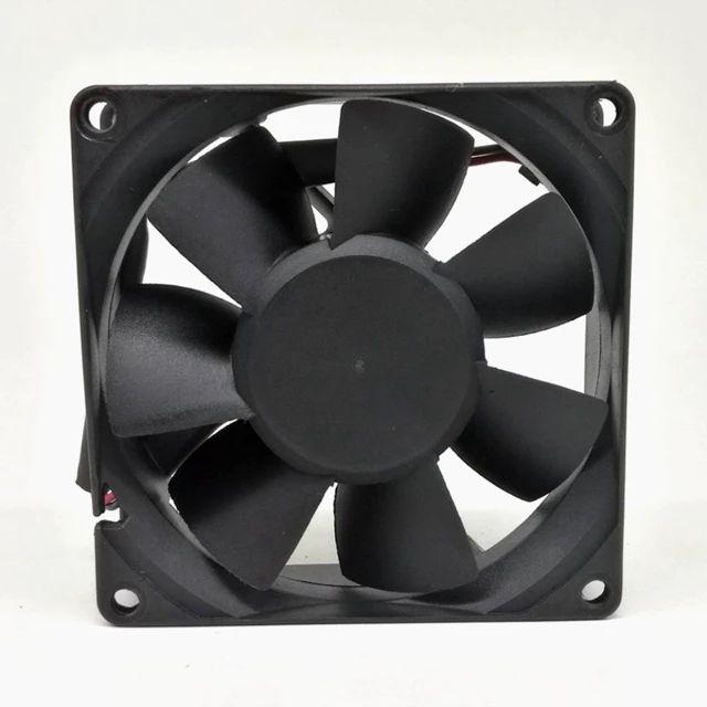 Alt view image 5 of 6 - 1pcs For SUNON 80mm KDE1208PTB3 Double Ball Mute Fan 8025 12V Computer Cabinet Power cooling Fan
