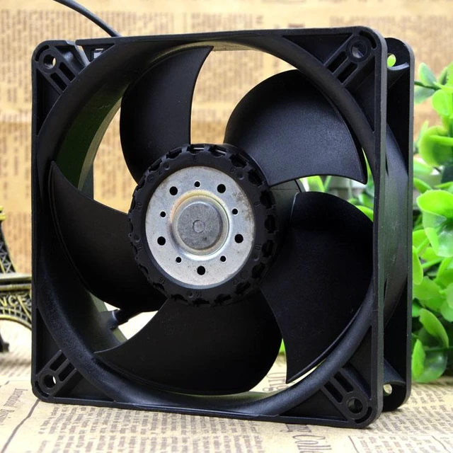 Alt view image 5 of 6 - 4414mr 170mA 12038 24V 4.1W 12CM 2 wire inverter cooling fan