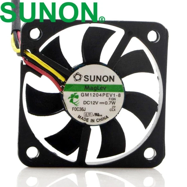 Alt view image 3 of 4 - GM1204PEV1-8 4007 40mm 40*40*7MM 0.7W mute thiness fan only 0.7mm micro inverter server pc case cooling fan for SUNON