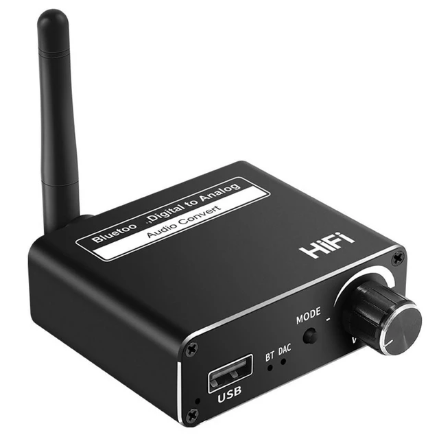 Alt view image 4 of 9 - Bluetooth 5.0 Audio Transmitter Receiver AptX HD LL Low Latency CSR8675 Wireless Adapter RCA SPDIF 3.5mm Aux Jack for TV PC Car