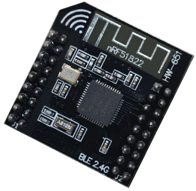 Alt view image 5 of 6 - WAVGAT NRF51822 2.4G Wireless Module Wireless Communication Module Bluetooth module / zigbee module / DMX512
