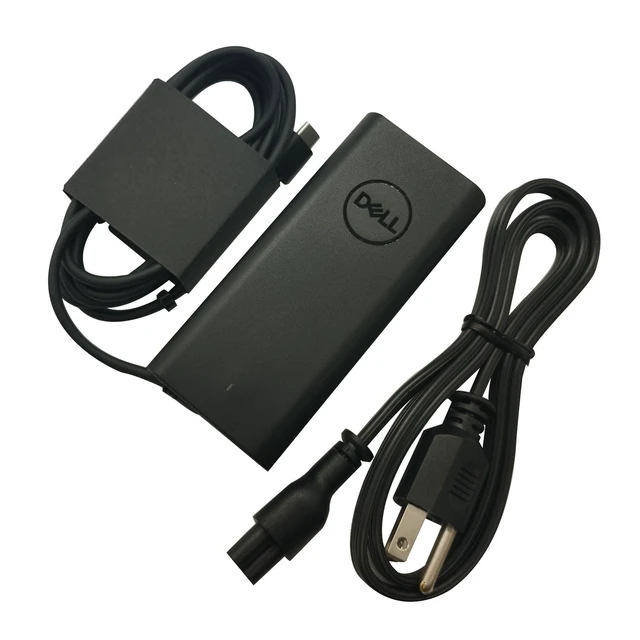 Alt view image 8 of 14 - Dell Laptop Charger 65W Watt USB Type C AC Power Adapter Include Power Cord for Dell Latitude 3340 3440 3540 5340 5440 5540 7340 7440 7640 9440 2in1