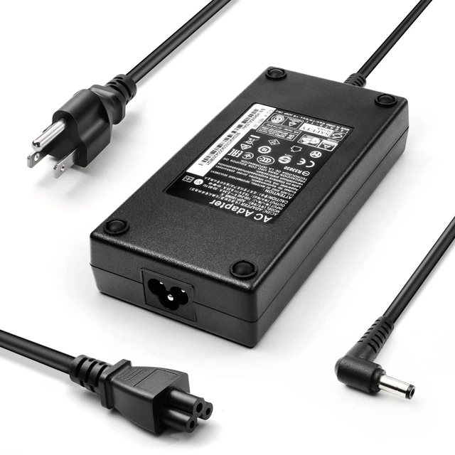 Alt view image 7 of 12 - 180W 150W 120W Charger Fit for MSI Gaming Laptop GF63 GF65 GF75 MS-16K2 MS-16R5 MS-17F3 Power Adapter Supply Cord