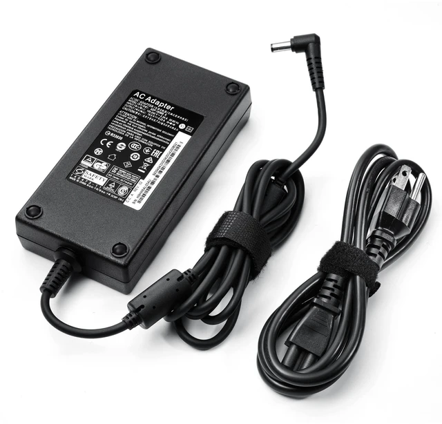 Alt view image 8 of 12 - 180W 150W 120W Charger Fit for MSI Gaming Laptop GF63 GF65 GF75 MS-16K2 MS-16R5 MS-17F3 Power Adapter Supply Cord