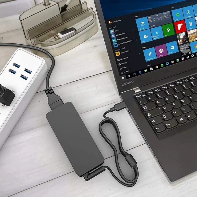 Alt view image 10 of 14 - 45W 65W for Lenovo USB-C Charger ThinkPad AC Adapter T480 T580 T480s T580s Yoga C940 C740 C930 730 S730 730S 920 910 c330 100e 300e for HP,for Dell xps,for Asus,Pixal Type C Power Supply by Uflatek