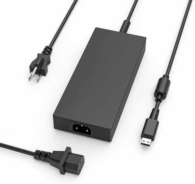 Alt view image 6 of 10 - 240W 12A 20V USB Tip AC Charger Compatible with MSI A20-240P2A A240A007P S93-0409410-C54 GE76 GE66 GP76 GP66 GS77 MS-17K3 Gaming Laptop Power Supply Adapter