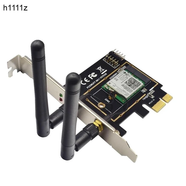 Alt view image 7 of 12 - M.2 NGFF Key A A+E to Mini PCI-E Adapter Wireless WiFi Bluetooth Network Card Converter PCI-Express 1X M2 NGFF Support 2230 2242