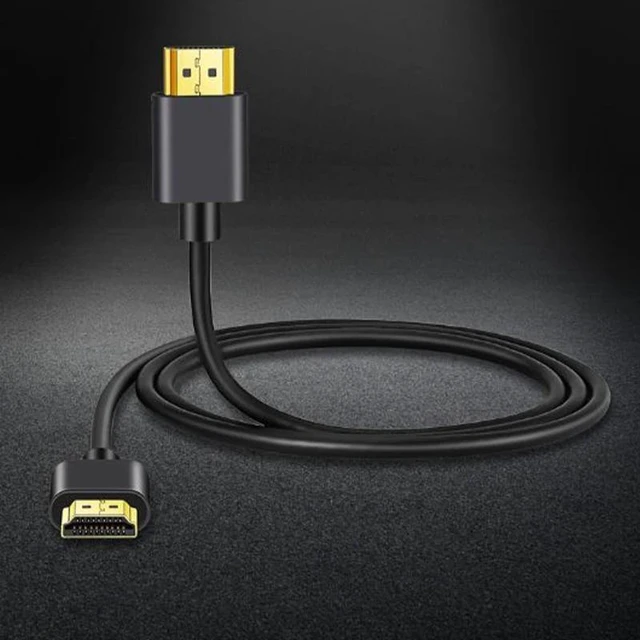 Alt view image 11 of 12 - 2m Length 4K@60Hz HDMI-compatible 2.0 Thin Cable High Speed Connection Cable Video Audio Cord For PS4 Xbox HDTV(2m)