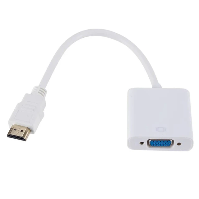Alt view image 10 of 12 - 1080P HDMI-compatible to VGA Adapter Digital to Analog Converter Cable For Xbox PS4 PC Laptop TV Box to Projector Displayer HDTVBlak
