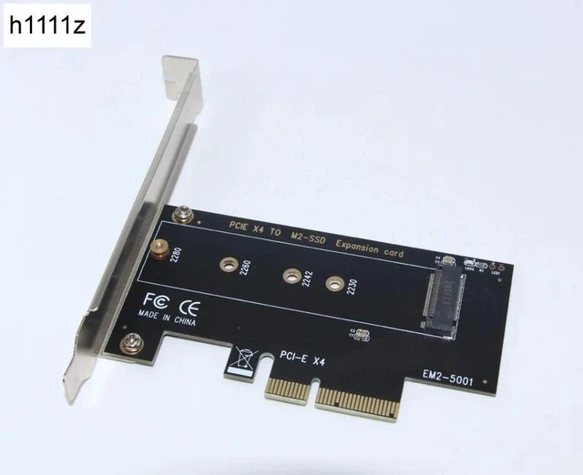 Alt view image 7 of 12 - FULL Speed M.2 NVMe SSD NGFF TO PCIE X4 Adapter M Key interface Card Support PCI Express 3.0 x4 2230 2242 2260 2280 Size m.2 SSD