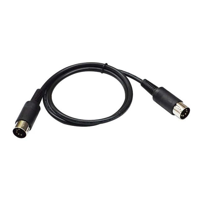 Alt view image 13 of 13 - PLUG AND PLAY MIDI DIN 5 PIN MALE TO DIN-5PIN MALE ADAPTER AUDIO EXTENSION CONNECTION CABLE FOR GUITAR MIDI KEYBOARD SOUND CARD
3M Length