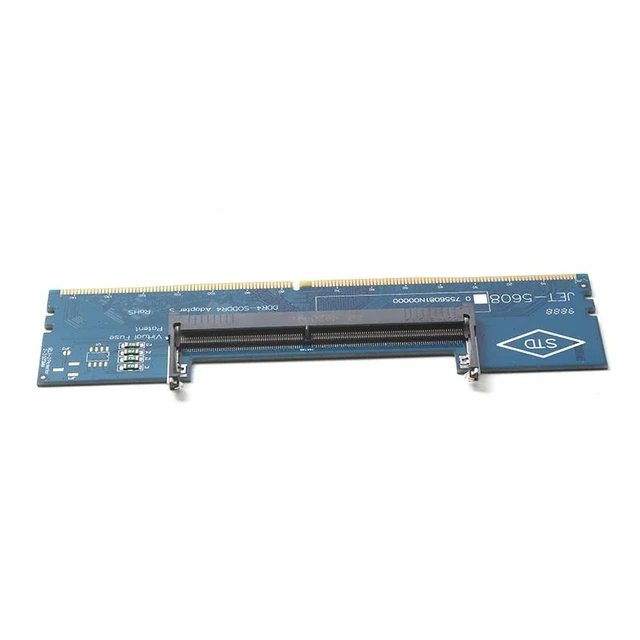 Alt view image 10 of 12 - Computer Components DDR4 Laptop SO-DIMM to Desktop DIMM Memory RAM Connector Adapter Desktop PC Memory Cards Transfer Adaptor