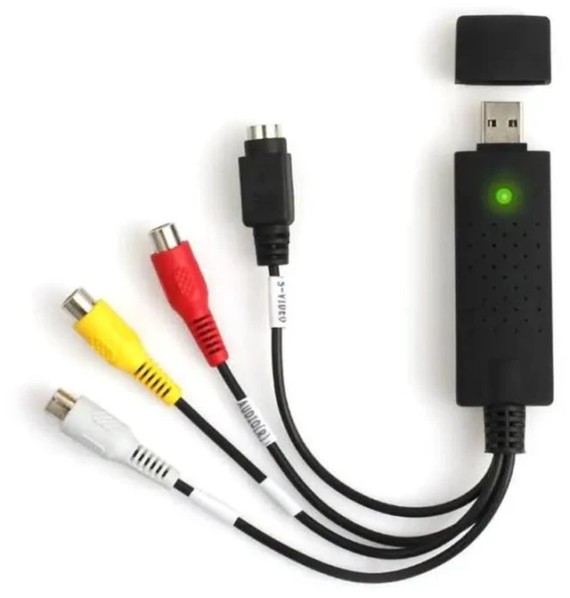 Alt view image 2 of 2 - 1Set USB2.0 VHS to DVD Converter Au-dio Video Capture Device Kit for Windows 10