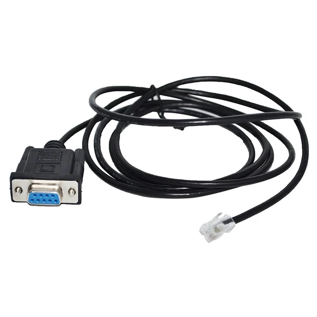 Alt view image 8 of 13 - D-SUB9PIN DB9 TO RJ11 RJ12 6P4C CONVERTER PLC PROGRAMMING CABLE FOR KEYENCE KV SERIES PLC TO PC COMMUNICATION KABLE 3M Length