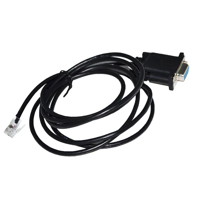Alt view image 9 of 13 - D-SUB9PIN DB9 TO RJ11 RJ12 6P4C CONVERTER PLC PROGRAMMING CABLE FOR KEYENCE KV SERIES PLC TO PC COMMUNICATION KABLE 3M Length