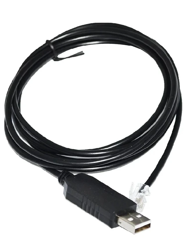 Alt view image 7 of 12 - FTDI FT232RL CHIP USB TO RS232 RJ11 RJ9 4P4C PLUG CELESTRON NEXSTAR+ SERIAL UPGRADE CABLE, PC CONTROL NEXSTAR KABLE MODEL 93920
5M Length