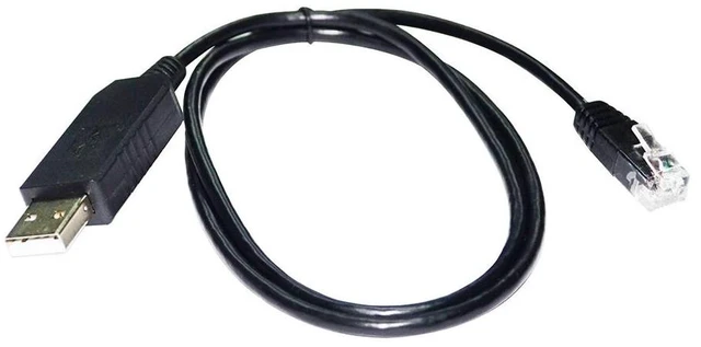 Alt view image 13 of 13 - FTDI USB RS232 TO RJ11 RJ12 6P4C ADAPTER CONSOLE CABLE FOR MEGA-FABS D1 SERVO DRIVER DEBUG CABLE COMPATIBLE LMACR21D KABLE
0.8M Length(1.8M Length)
