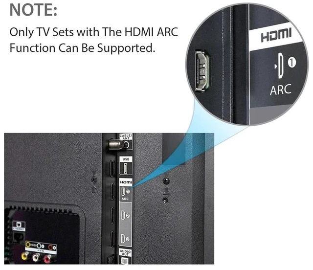 Alt view image 11 of 11 - HDMI ARC Extractor 192KHz ARC TV to Digital SPDIF Audio 5.1CH HDMI to Coaxial SPDIF Jack Extractor Return Channel Converter
