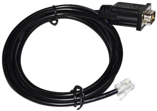 Alt view image 7 of 10 - DB9 M D-SUB9PIN TO RJ11 6P4C CONVERTER CABLE FOR KEYENCE CAMERA DRIVER CV-X SERIES TO MITSUBISHI FX SERIES PLC PROGRAMMING KABLE 3M Length