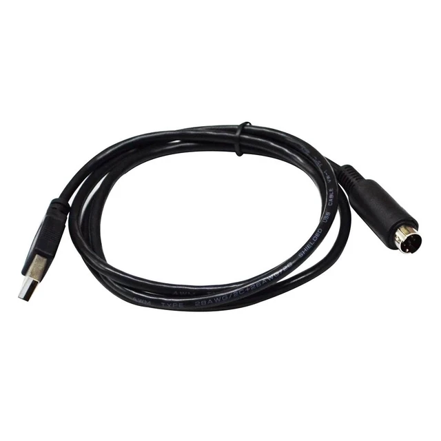 Alt view image 13 of 13 - USB A 2.0 TO MINI DIN 7 PIN MD7 MALE ADAPTER IK MULTIMEDIA IRIG STREAM KEYS 2 PRO DUO I/O MIDI KEYBOARD PC DATA EXTENSION CABLE 3M Length