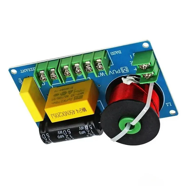Alt view image 11 of 12 - Home Theater For 3 Way Speaker Frequency Divider Circuit Board For 3.5 Inch Speakers Hifi Audio Filter Bookshelf Dance