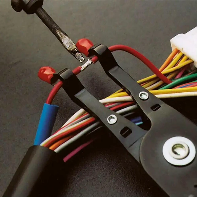 Alt view image 5 of 6 - Vehicle Soldering Aid Plier Universal Hold 2 Wires Whilst Innovative Tool Auto Wire Welding Auxiliary Pliers Car Accessories