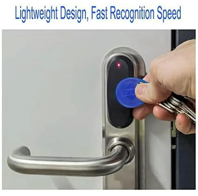 Alt view image 8 of 12 - 100Pcs Control Writable Card Mi-Fare 1K S50 RFID Cards Token Tag Copy Fobs Access Control Writable Card