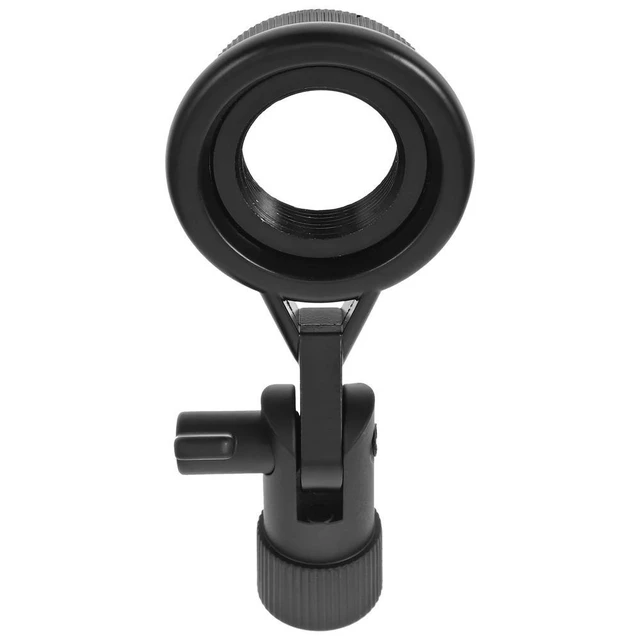 Alt view image 5 of 6 - Microphone Clip Adjustable Angle Microphone Shock Mount Holders l Mic Stand Holder Sturdy Anti Vibration Bracket For Mic