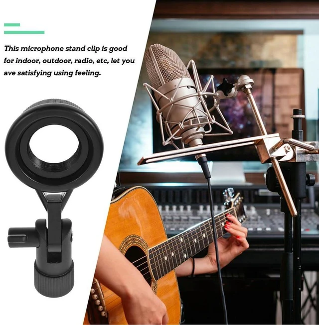 Alt view image 6 of 6 - Microphone Clip Adjustable Angle Microphone Shock Mount Holders l Mic Stand Holder Sturdy Anti Vibration Bracket For Mic