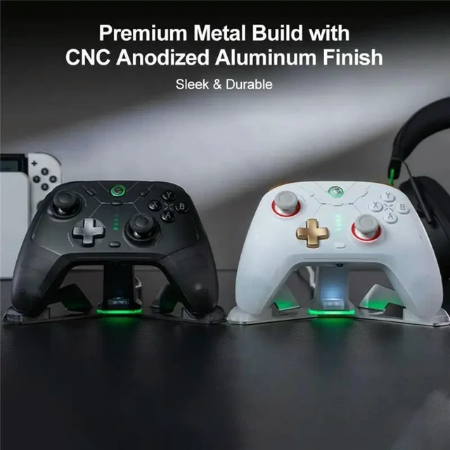 Alt view image 8 of 12 - For Gamesir Cyclone 2 Charging Dock With RGB Indicator Light Controller Gamepad Base Accessories For Cyclone 2