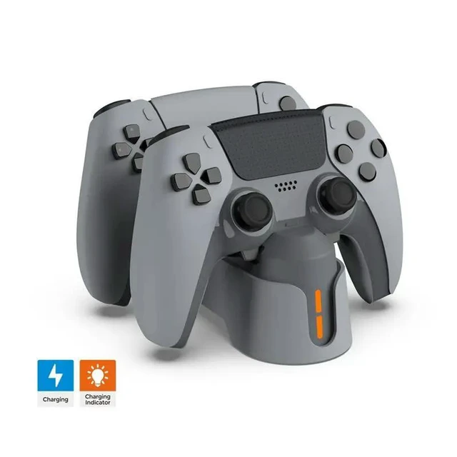 Alt view image 9 of 12 - Dual Controller Charging Stand For 5 Controller LED Fast Station 30Th Anniversary Edition