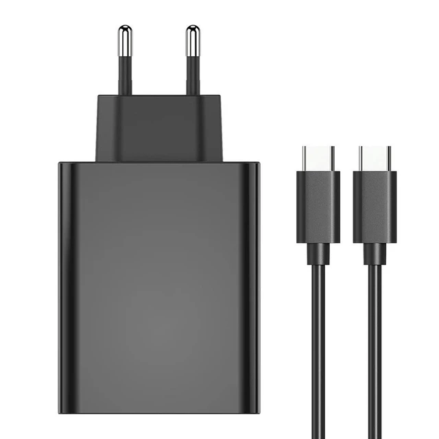 Alt view image 4 of 6 - 60W Charger AC Power Adapter Charger AC Adapter Power Supply with USB C Cable for Nintendo Switch2 Accessories