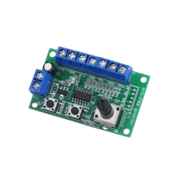 Alt view image 5 of 6 - Brushless Motor Governor DC 5V-28V PWM Speed Controller Motor Forward and Reverse Stepless Speed Regulator