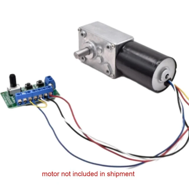 Alt view image 6 of 6 - Brushless Motor Governor DC 5V-28V PWM Speed Controller Motor Forward and Reverse Stepless Speed Regulator