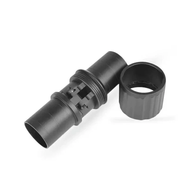 Alt view image 11 of 12 - Carbon Fiber 40Mm Folding Tube Clip Round Mounting Bracket For 4/6/8-Axis Agricultural Drones Frames