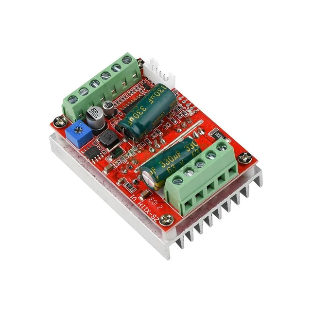 Alt view image 6 of 6 - BLDC 3 Phase DC Brushless Motor Controller DC 6-60V PWM High Power 400W Hall Motor Control Driver Board 12V 24V 48V