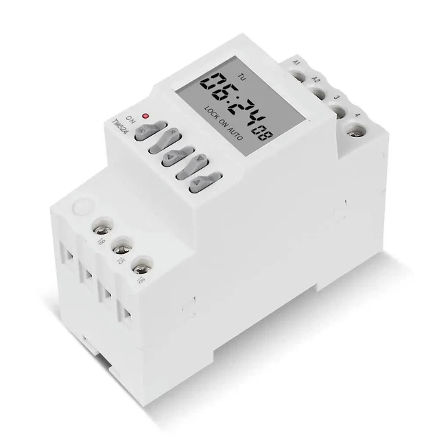 Alt view image 4 of 6 - 1 Second Interval Ring Timer Switch TM624 220V 16A 50Hz 40 Groups School/Factory Bell Controller Second Control Timer Clock