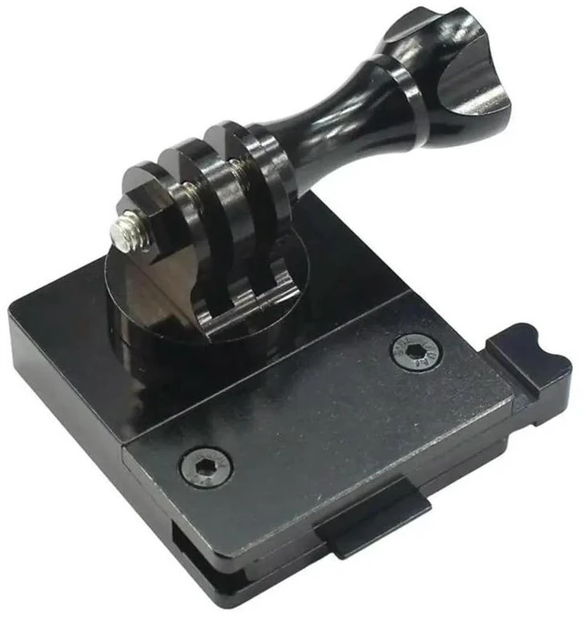 Alt view image 7 of 12 - Fixed M5 Thumb Screw Aluminum Alloy Helmet Fixed Mount Buckle Adapter For Hero 13 12 Action Camera