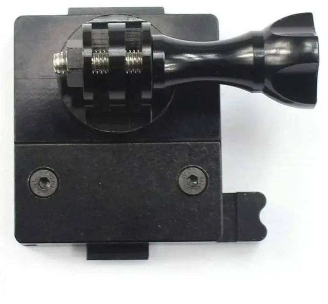 Alt view image 11 of 12 - Fixed M5 Thumb Screw Aluminum Alloy Helmet Fixed Mount Buckle Adapter For Hero 13 12 Action Camera