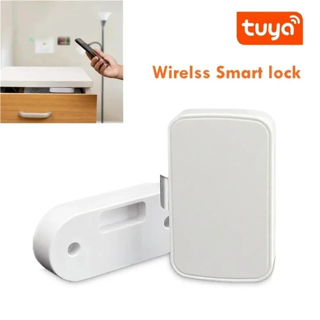 Alt view image 4 of 6 - Tuya Drawer Lock Bluetooth-compatible Home Security-Protection Keyless Un-blanking Cabinet Privacy Lock Switch