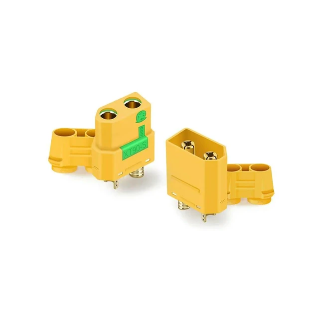 Alt view image 7 of 12 - 5 Pair XT90S Model Airplane Plug 30A High Current XT90-S Connector Anti-Spark Male Female Connector for ESC Charger Lead