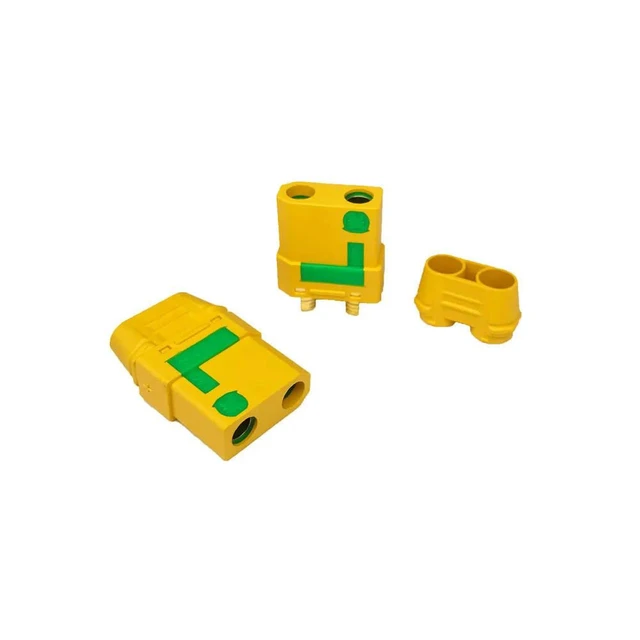 Alt view image 11 of 12 - 5 Pair XT90S Model Airplane Plug 30A High Current XT90-S Connector Anti-Spark Male Female Connector for ESC Charger Lead