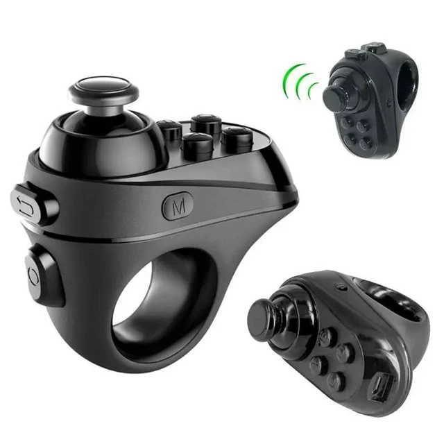 Alt view image 8 of 12 - Bluetooth Game Controller Controller Ring Shape For IOS Android Phone VR Headset