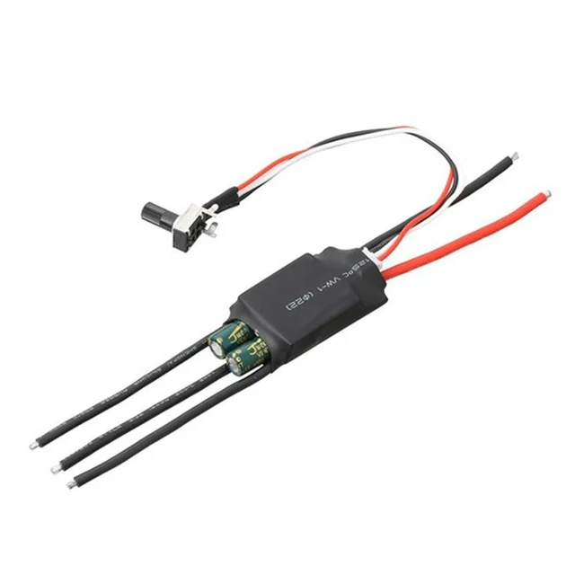 Alt view image 7 of 12 - DC 7-24V BLDC 3 Phase Brushless Motor Driver Hallless 200W DC Motor Drive Board Speed Controller Regulator with Potentiometer