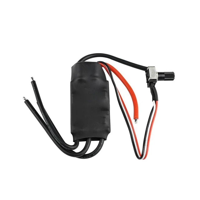 Alt view image 8 of 12 - DC 7-24V BLDC 3 Phase Brushless Motor Driver Hallless 200W DC Motor Drive Board Speed Controller Regulator with Potentiometer