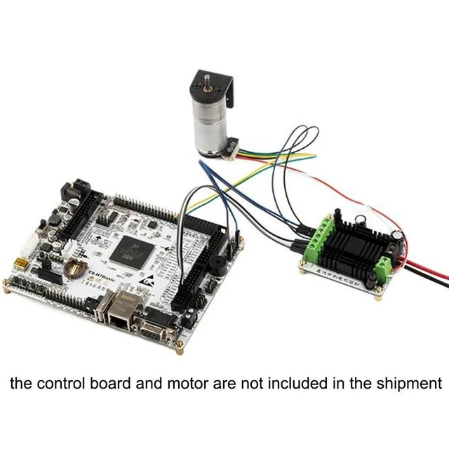 Alt view image 12 of 12 - DC Brush Motor Driver Dual Way H-bridge Motor Drive Module 10-36V Brush Motor Drive Board 2.5A Brush Motor Controller