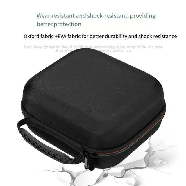 Alt view image 9 of 12 - For Sennheiser HD598 HD600 HD650 Headset For Sennheiser HD598 HD600 HD650 Headphone Pouch Carrying Case